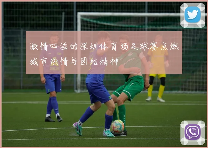 激情四溢的深圳体育场足球赛点燃城市热情与团结精神